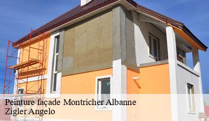 Peinture façade  montricher-albanne-73870 Zigler Angelo