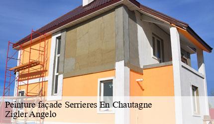Peinture façade  serrieres-en-chautagne-73310 Zigler Angelo