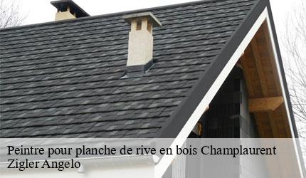 Peintre pour planche de rive en bois champlaurent-73390 Zigler Angelo