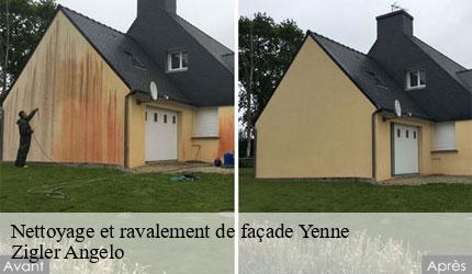 Nettoyage et ravalement de façade  yenne-73170 Zigler Angelo