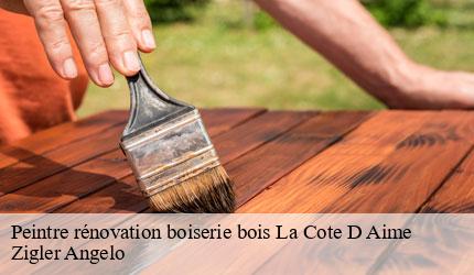 Peintre rénovation boiserie bois  la-cote-d-aime-73210 Zigler Angelo