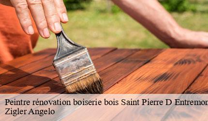 Peintre rénovation boiserie bois  saint-pierre-d-entremont-73670 Zigler Angelo